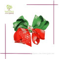 Christmas Grosgrain Boutique Hair Bow for Kids